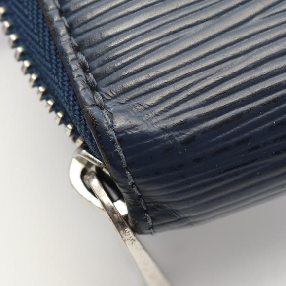 Louis Vuitton Navy Blue Zippy Wallet Epi Long Leather - Picture 8 of 8